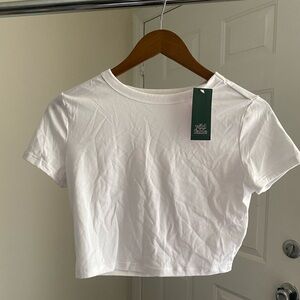 White Cropped T-Shirt (Brand New)
